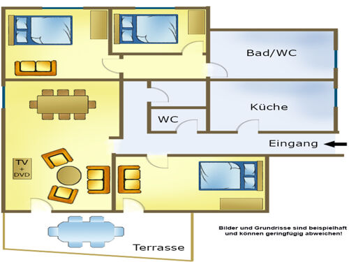 zimmerbild appartement