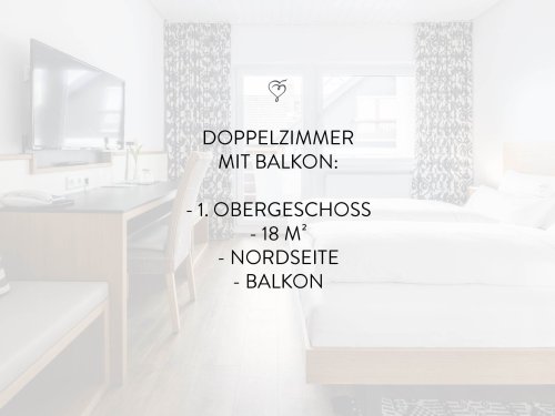 zimmerbild doppelzimmer mit balkon